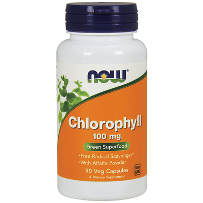 Chlorophyll 100mg Veg Capsules (90 capsules)