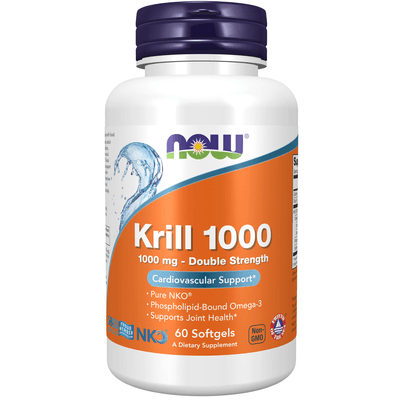 Krill 1000 1000mg - Double Strength 60sg (60 Softgels)