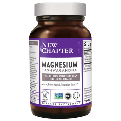 Magnesium + Ashwagandha Tablets (60 tablets)