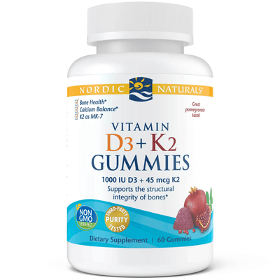 Vitamin D3+K2 Gummies (60 gummies)