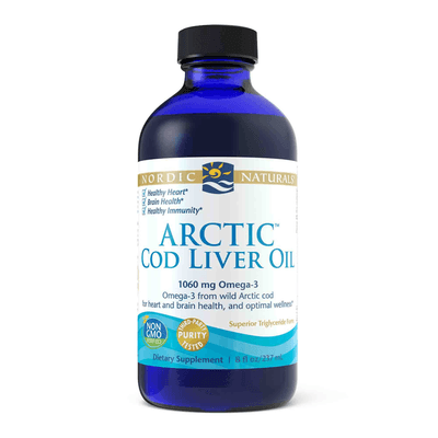 Arctic Cod Liver Oil Unflavored (237 Milliliters)