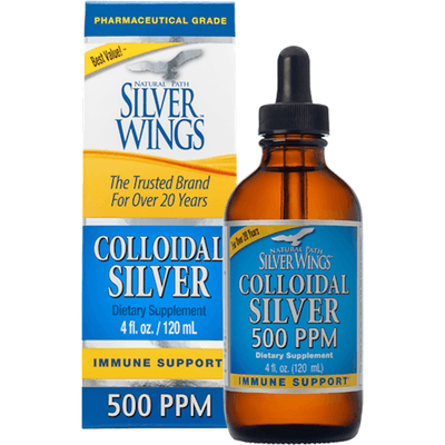 Colloidal Silver 500PPM (120 Milliliters)