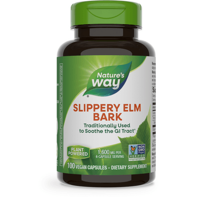 Slippery Elm Bark (100 capsules)