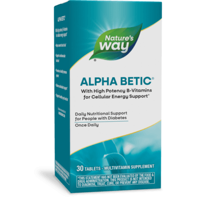 alpha betic® Multivitamin Energy Support (30 tablets)