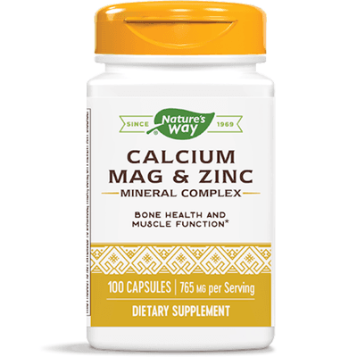 Calcium–Magnesium–Zinc (100 capsules)