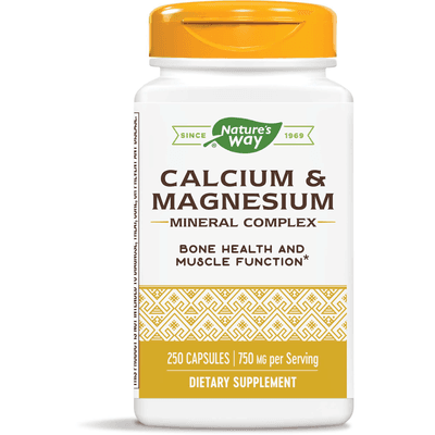 Calcium & Magnesium (250 capsules)
