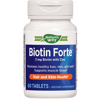 Biotin Forte® 3mg with Zinc (60 tablets)