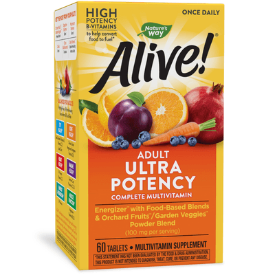 Alive! Adult Ultra Potency Complete Mult (60 tablets)