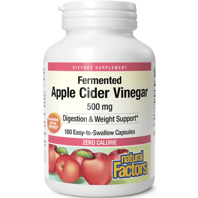 Apple Cider Vinegar 500mg (180 capsules)