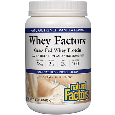 Whey Factors Protein Powder - French Vanilla (340 Grams)