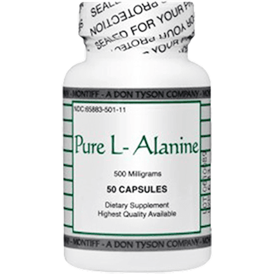 Pure L-Alanine (50 capsules)