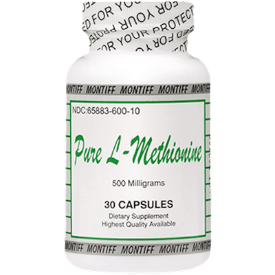 Pure L-Methionine (30 capsules)