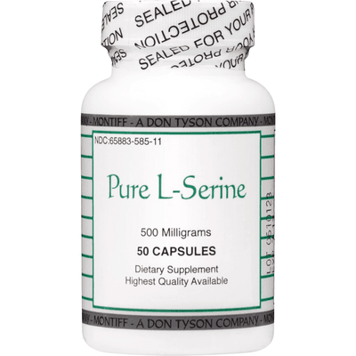 Pure L-Serine (50 capsules)