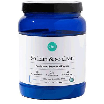 So Lean & So Clean, Plant Protein, Vanilla (600 Grams)