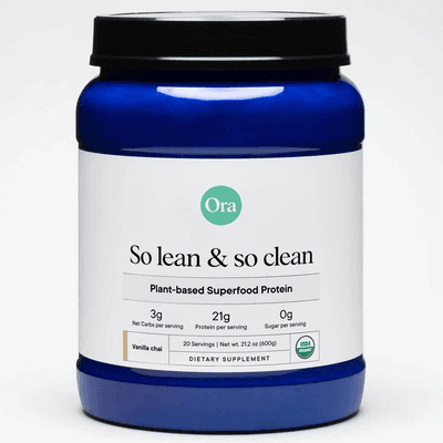 So Lean & So Clean: Protein Powder - Vanilla Chai (600 Grams)