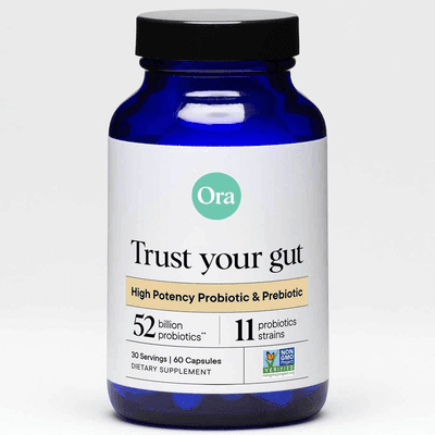 Trust Your Gut: High Potency Probiotic Capsules (60 capsules)