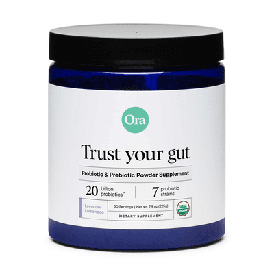 Trust Your Gut Probiotic Powder - Lavender Lemonade (225 Grams)