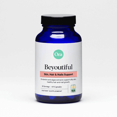 Be You Tiful: Skin, Hair & Nails Support (60 capsules)