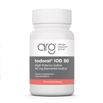 Iodoral 50 mg High Potency Iodine (30 tablets)