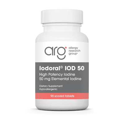 Iodoral 50 mg High Potency Iodine (90 tablets)