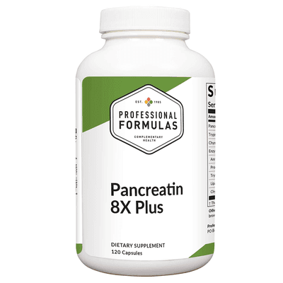 Pancreatin 8X Plus (120 capsules)