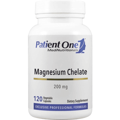 Magnesium Chelate 200mg (120 capsules)