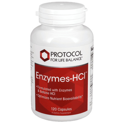 Enzymes-HCI (120 capsules)
