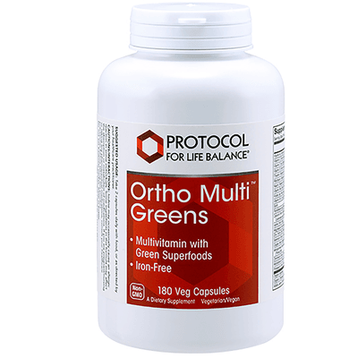 Ortho Multi Greens Iron-Free (180 capsules)