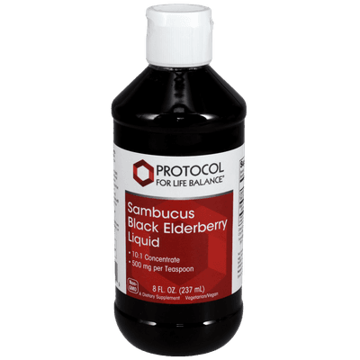 Sambucus Black Elderberry Liquid (237 Milliliters)