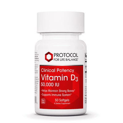 Vitamin D3 50,000 IU (50 Softgels)