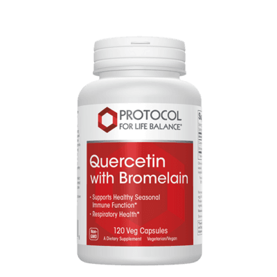 Quercetin with Bromelain (120 capsules)
