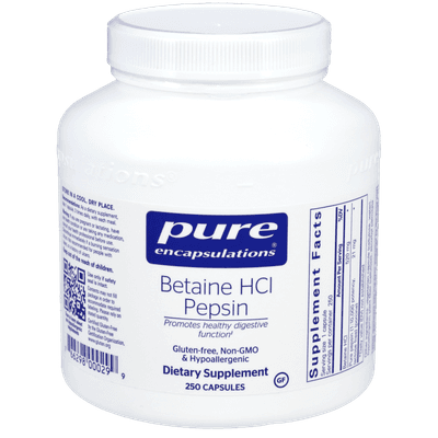 Betaine Hcl Pepsin (250 capsules)