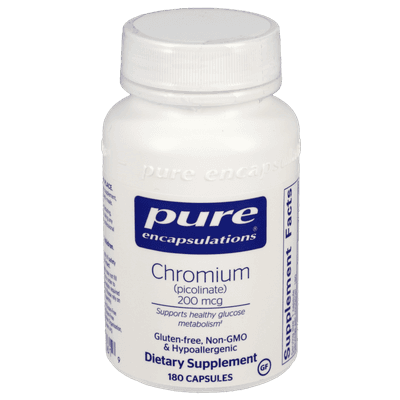 Chromium (Picolinate) 200mcg (180 capsules)