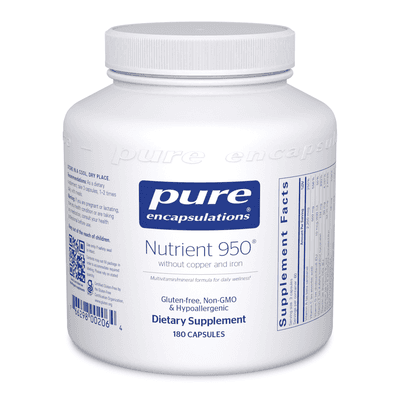 Nutrient 950® without Copper & Iron (180 capsules)