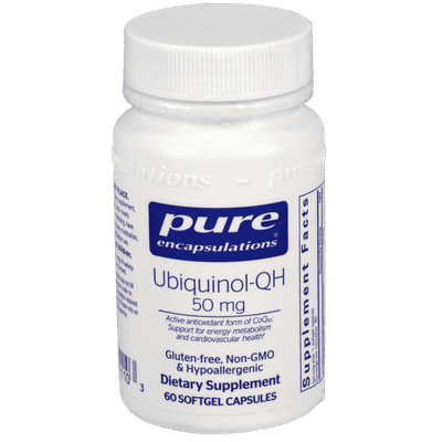 Ubiquinol-QH 50mg (60 Softgel Capsules)