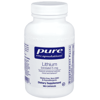 Lithium (Orotate) 5mg (180 capsules)