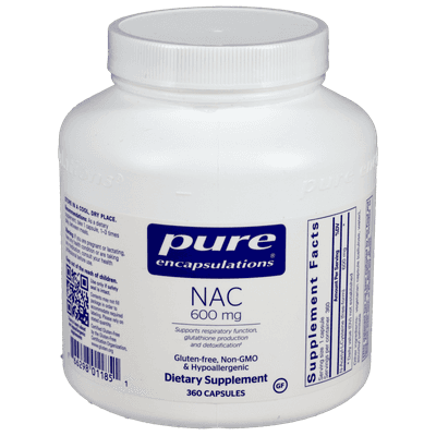NAC 600mg (360 capsules)