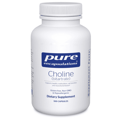 Choline (bitartrate) (100 capsules)