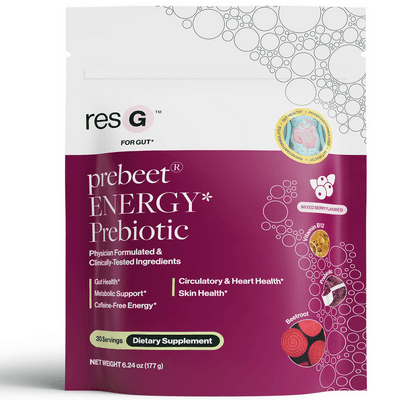 PRO resG prebeet ENERGY Prebiotic 2-Pack of 177 Grams (354 Grams)
