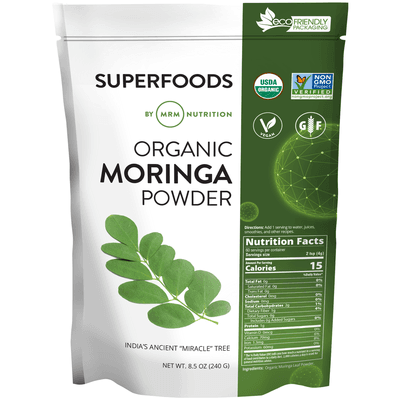Raw Organic Moringa Leaf Powder (240 Grams)