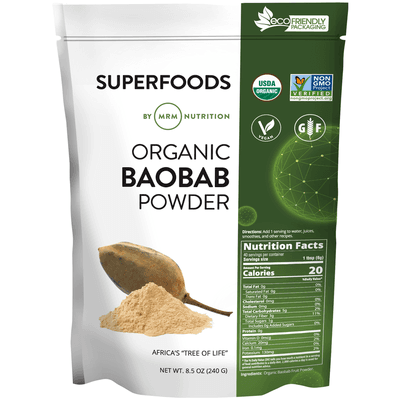 Raw Organic Baobab Fruit Powder (240 Grams)