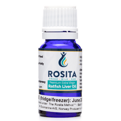 Rosita Extra Virgin Ratfish Liver Oil (10 Milliliters)
