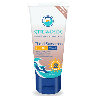 EcoTinted Sunscreen for Face & Body Spor (3 Ounces)