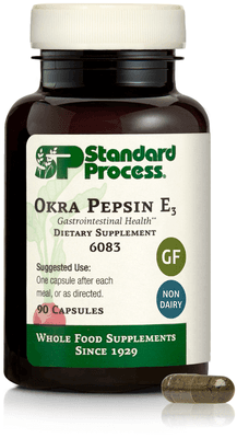 Okra Pepsin E3 (90 capsules)