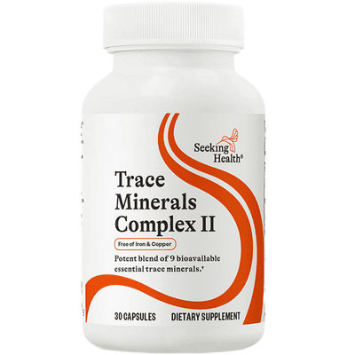 Trace Mineral Complex II Iron and Copper Free (30 capsules)