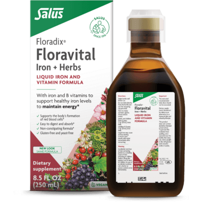 Floravital Iron & Herbs Yeast-Free (250 Milliliters)