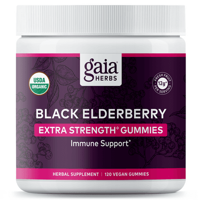 Black Elderberry Extra Strength (120 gummies )