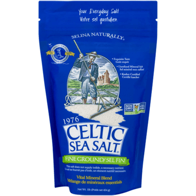 Fine Ground Celtic Sea Salt (454 Grams)