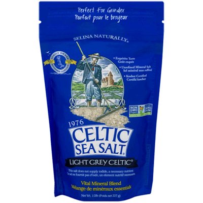 Coarse Ground Celtic Sea Salt (Light Grey) (227 Grams)