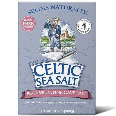 Celtic Sea Salt® Pink Potassium Sea Salt (300 Grams)
